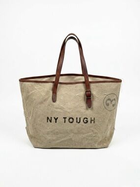 Kempton & Co NY TOUGH DISTRESSED CANVAS TOTE